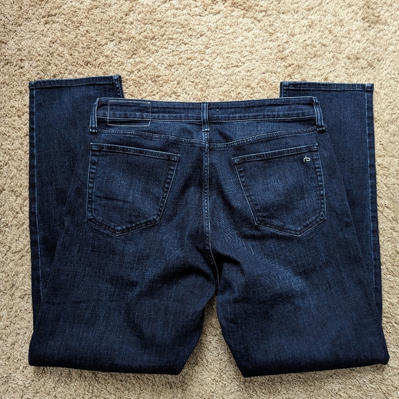 RAG & BONE RB 3 ATHLETIC FIT JEANS - Picture 7 of 8